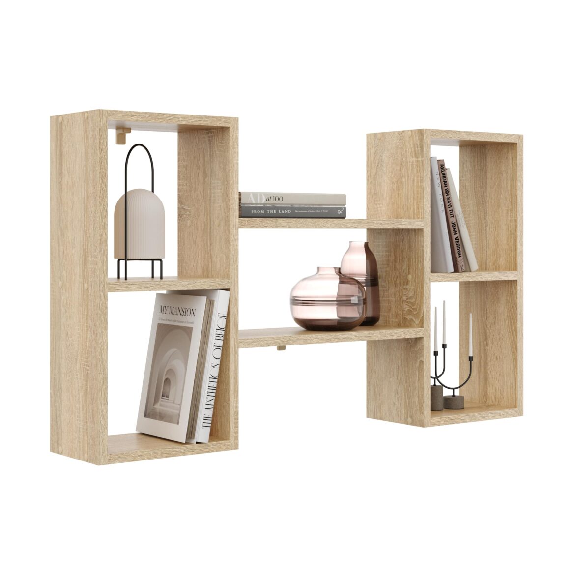 Jak rozmieścić półki na ścianie? Sprawdzone zasady, dzięki którym aranżacja wygląda lekko i równo