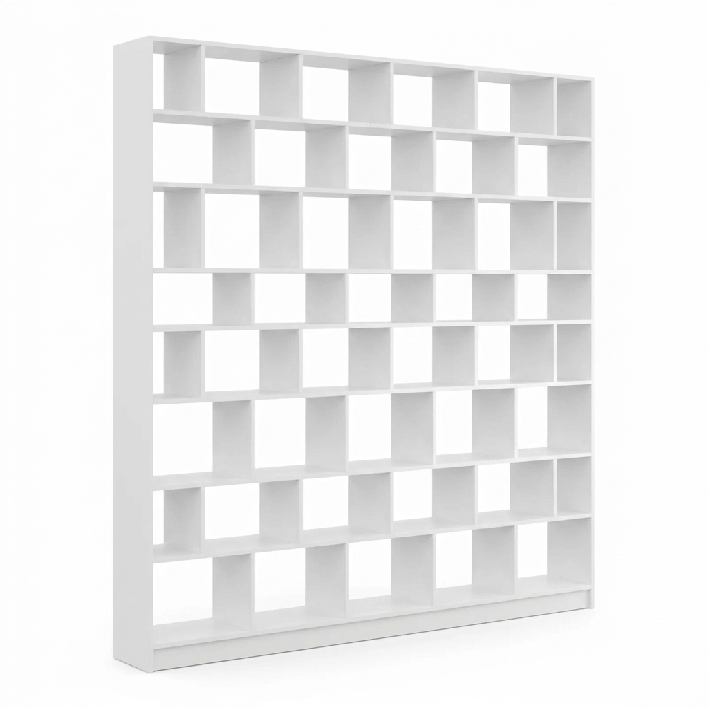 Regał Biblioteczka Witryna na Książki do Salonu, Pokoju Ścienna 233 x 220 cm - KSIĘGOSTREFA - obrazek 4