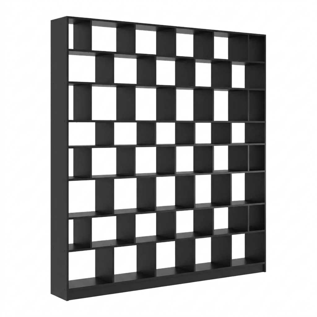 Regał Biblioteczka Witryna na Książki do Salonu, Pokoju Ścienna 233 x 220 cm - KSIĘGOSTREFA - obrazek 6