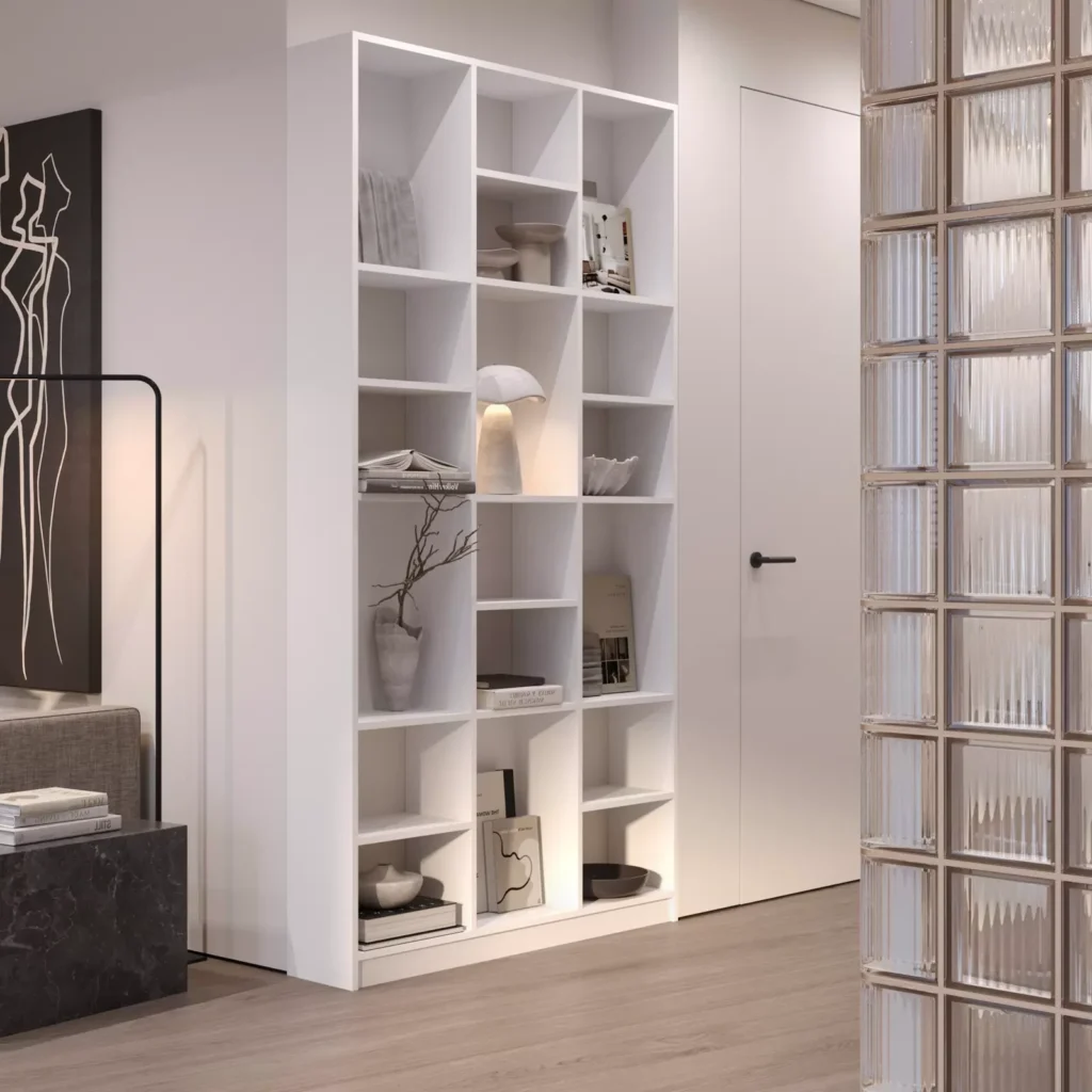 regał na książki biblioteczka nowoczesna meblościanka Modulo