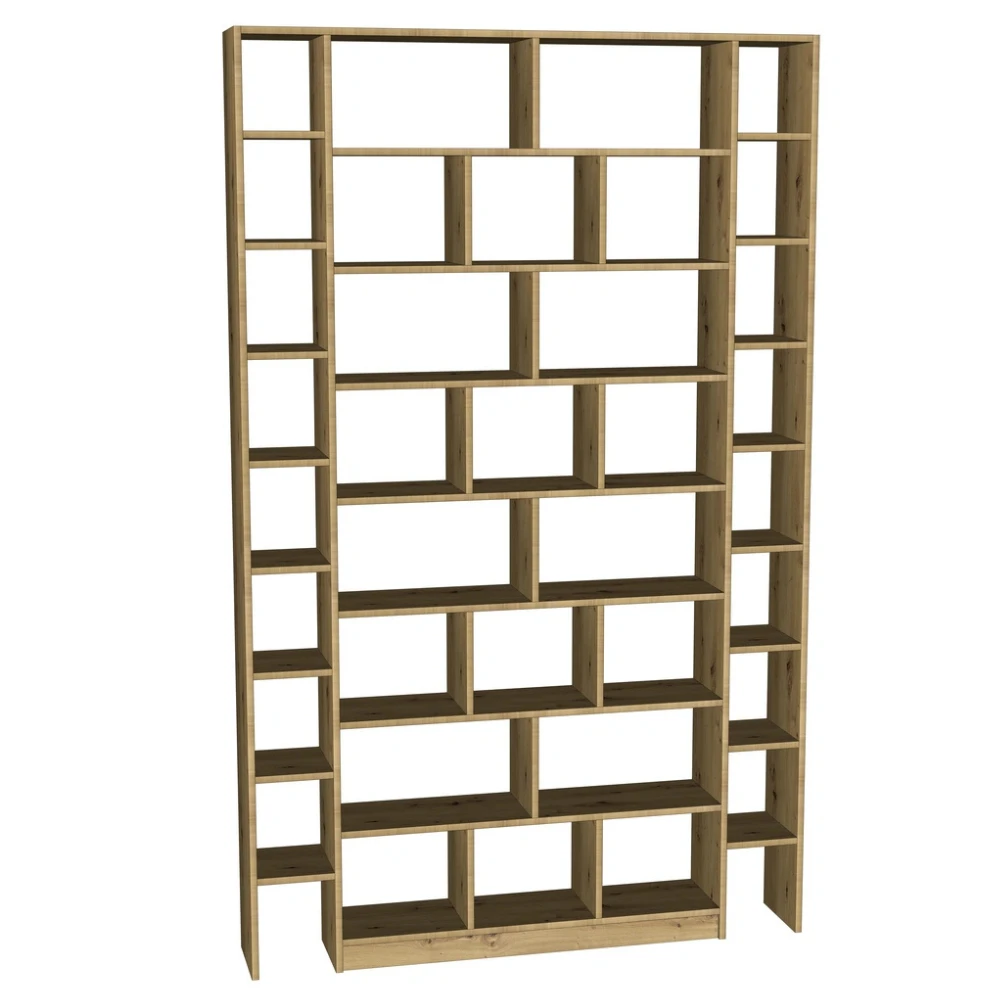 Regał na Książki do Salonu Stylowa Biblioteczka REKTOR 150x240,5 - obrazek 3