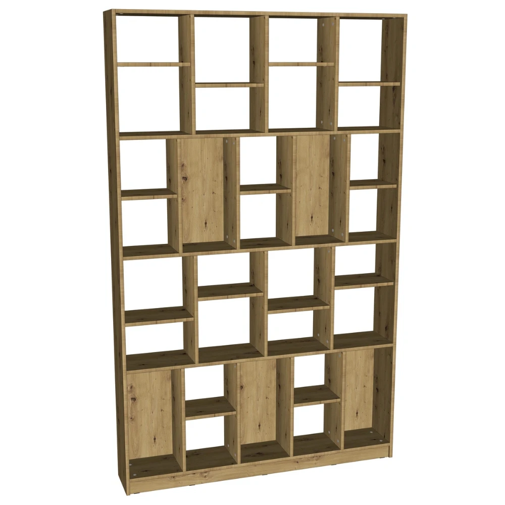 Nowoczesna Biblioteczka Regał Otwarty do Pokoju Salonu - VITORIO 150x240,5