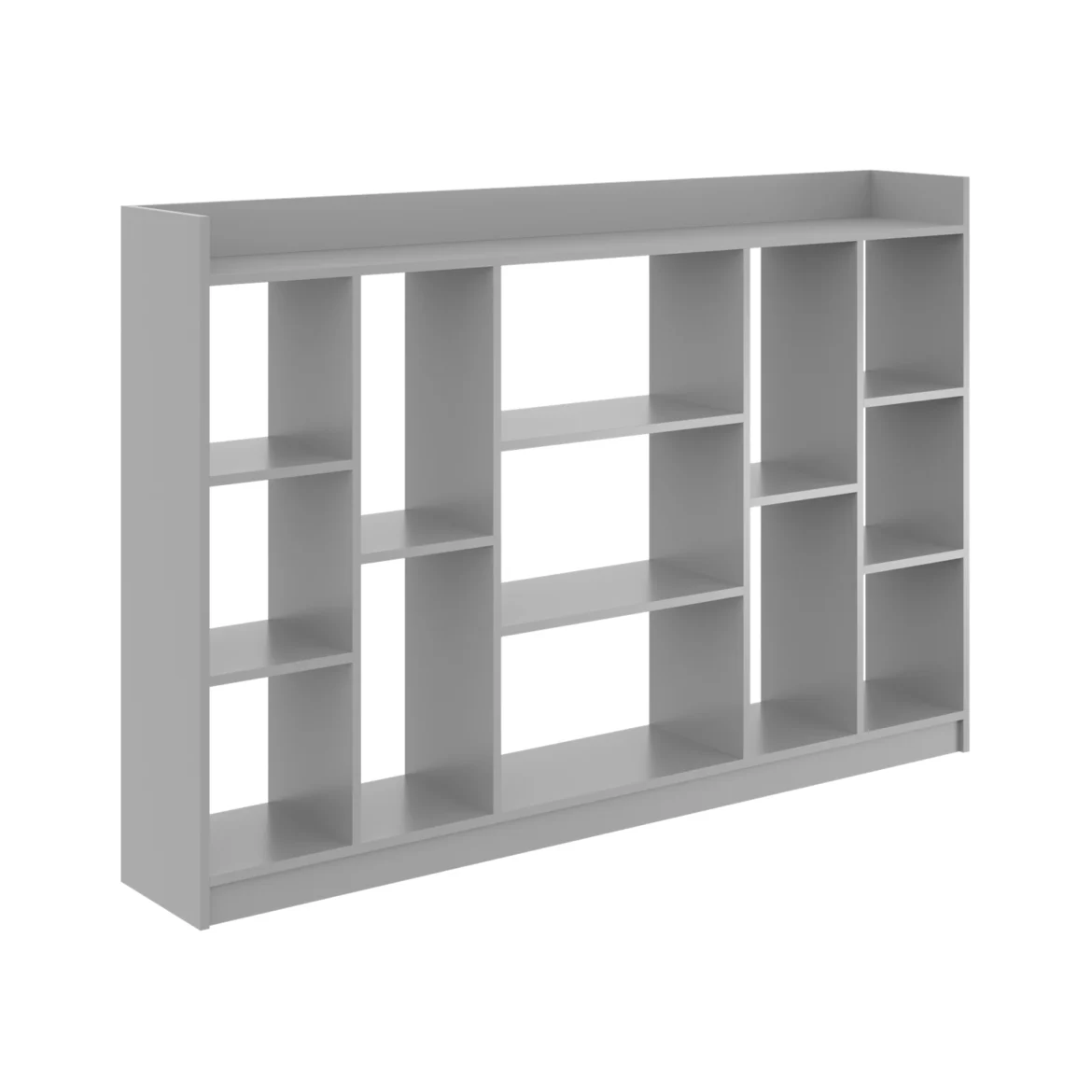 Regały z półkami, które porządkują przestrzeń