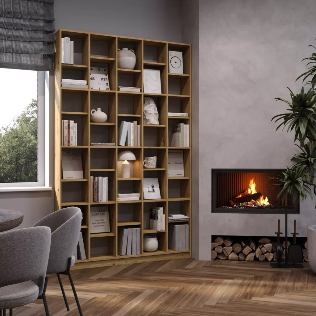 regał biblioteczka na książki TRATORIO