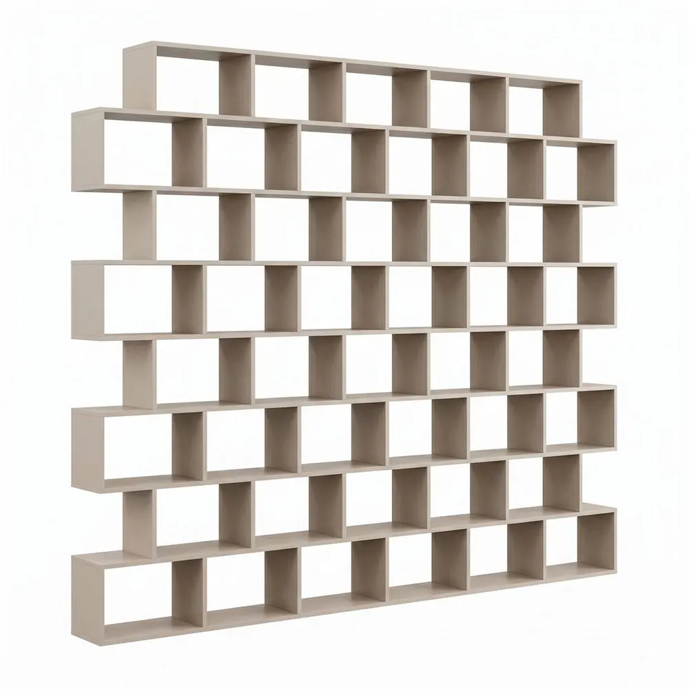 Regał Biblioteczka Witryna na Książki 224 x 260 cm - Awangarda - obrazek 17